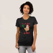 T-shirt Contrefiches de coq (Devant entier)