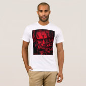 T-shirt contreseing rouge, Von Knoblock - (Devant entier)