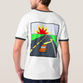 T-shirt Contrôle 2 de voiture (Dos entier)