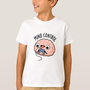 T-shirt Contrôle de l'esprit amusant jeu de cerveau