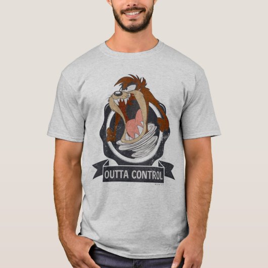T-shirt Contrôle de sortie TAZ™ (Devant)