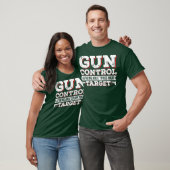 T-shirt Contrôle Des Armes À Feu Capable D'Atteindre Votre (Unisexe)