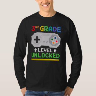 T-shirt Contrôle du jeu vidéo du joueur déverrouillé de tr