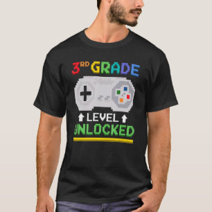 T-shirt Contrôle du jeu vidéo du joueur déverrouillé de tr