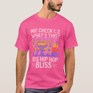 T-shirt Contrôle du micro 1, 2, Qu'est-ce que c'est que ce