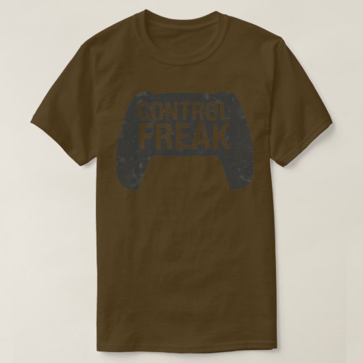 T-shirt Contrôle Freak Video Game Console Contrôleur Drôle (Design devant)
