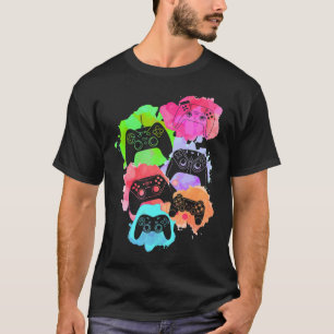 T-shirt Contrôler tous les joueurs de jeu vidéo Lover cont