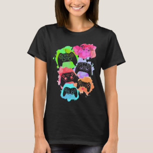 T-shirt Contrôler tous les joueurs de jeu vidéo Lover cont
