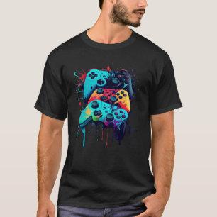 T-shirt Contrôler toutes les choses jeu vidéo Gamer contrô