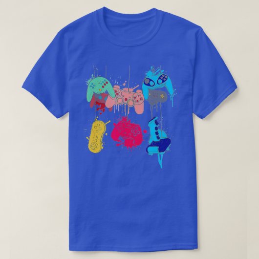 T-shirt Contrôler toutes les choses Video Game Controller (Design devant)