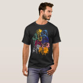 T-shirt Contrôler Toutes Les Choses Video Game Controller (Devant entier)