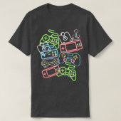 T-shirt Contrôler Toutes Les Choses Video Game Controller (Design devant)