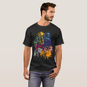 T-shirt Contrôler Toutes Les Choses Video Game Controller (Devant entier)