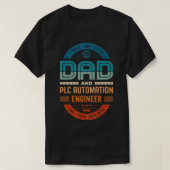 T-shirt Contrôles Ingénieur HMI PLC Programmer PLC Automat (Design devant)