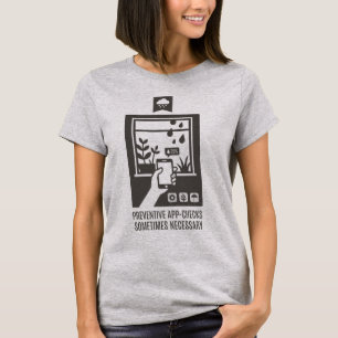 T-shirt Contrôles préventifs des applications de surveilla