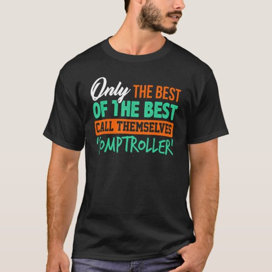 T-shirt Contrôleur comptable contrôleur comptable comptabl (Devant)