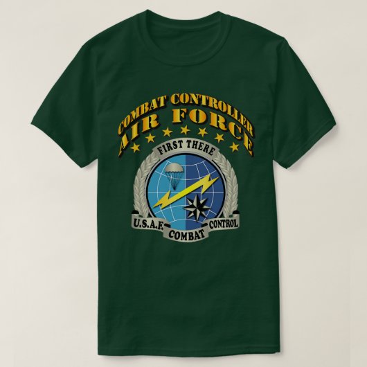 T-shirt Contrôleur de combat USAF (Design devant)