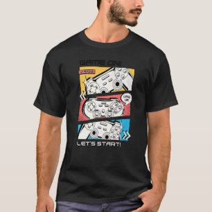 T-shirt Contrôleur de jeu Contrôleur de jeu Never Say Game