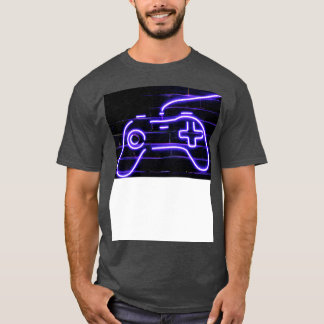 T-shirt Contrôleur de jeu Neon pour 2