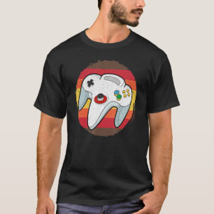 T-shirt Contrôleur de jeu Retro Jeux Vidéo Gamer