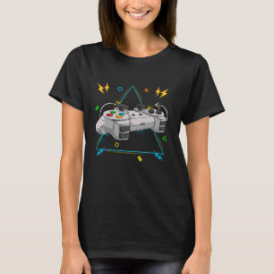 T-shirt Contrôleur de jeu vidéo coloré - Joystick - Consol