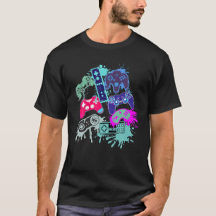 T-shirt Contrôleur de jeu vidéo Cool Gamer Vêtements Garço