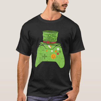 T-shirt Contrôleur de jeu vidéo Irish Gamer Boys St patric
