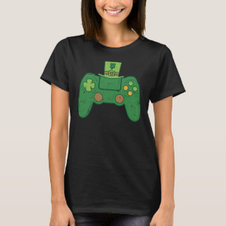 T-shirt Contrôleur de jeu vidéo Irish Gamer Boys St patric