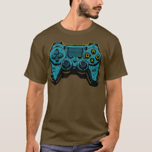 T-shirt Contrôleur de jeu vidéo Pixel Art