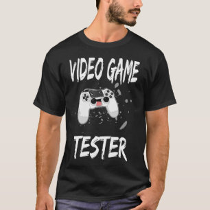T-shirt Contrôleur de jeu vidéo Tester Funny Gamer
