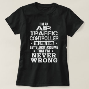 T-shirt Contrôleur de la circulation aérienne