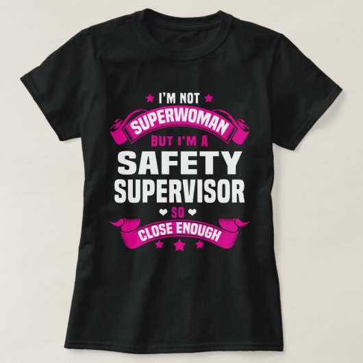 T-shirt Contrôleur de la sécurité (Design devant)