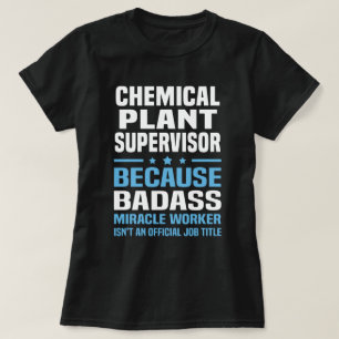 T-shirt Contrôleur du Plante chimique