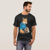 T-shirt Contrôleur gamer Fox (Devant entier)