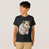 T-shirt Contrôleur Hamster Gamer (Devant entier)