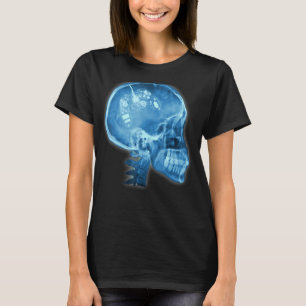 T-shirt Contrôleur mental Jeu de crâne Jeu Mens Garçons Ad