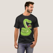 T-shirt Contrôleur Snake Gamer (Devant entier)