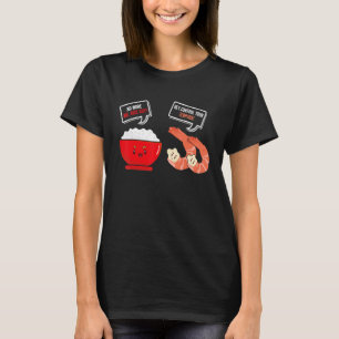 T-shirt Contrôlez votre tempura u2013 Crevettes Fruits de