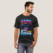 T-shirt Controller Game On 8th Grade First Day Of School B (Devant entier)