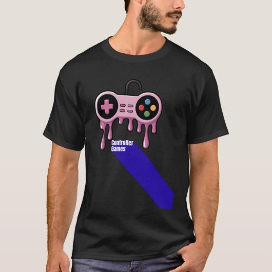 T-shirt Controller games friend (Devant)
