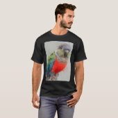 T-shirt Conure Portrait 15 Animal Parrot Wildlife Bird (Devant entier)