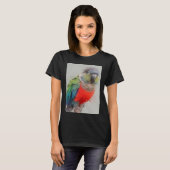 T-shirt Conure Portrait 15 Animal Parrot Wildlife Bird (Devant entier)
