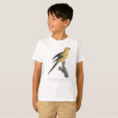 T-shirt Conure soleil Aratinga solstitialis (Devant entier)