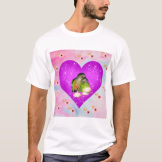 T-SHIRT CONURES DANS L'AMOUR CUDDLING T SHIRT