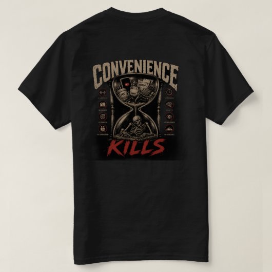 T-shirt Convenience Kills v2 (Design dos)