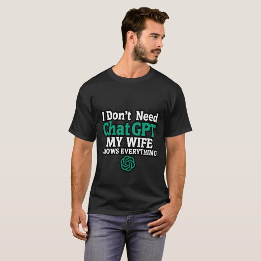 T-shirt conversation Gpt (Devant entier)