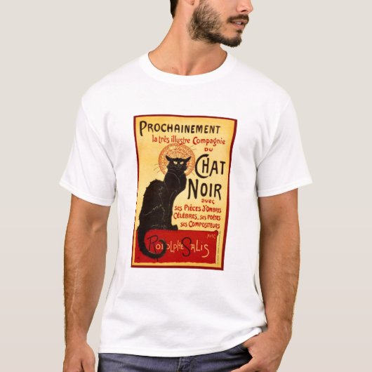 T-SHIRT CONVERSATION NOIR (Devant)
