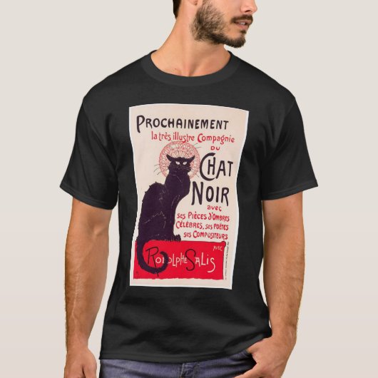 T-shirt Conversation Noir (Devant)