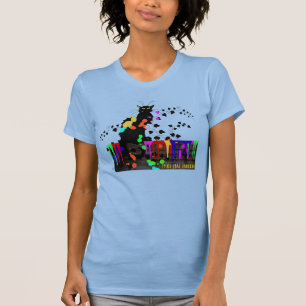 T-shirt Conversation Noir Holi Hai
