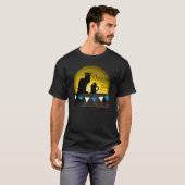 T-shirt Conversation Noir Oktoberfest (Devant entier)